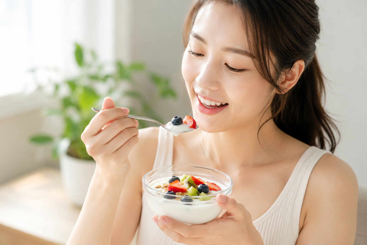 sữa chua không đường có tốt không