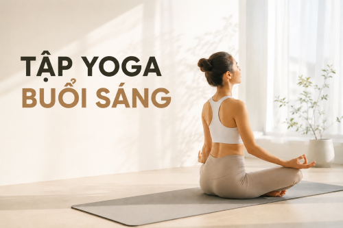 tập yoga buổi sáng