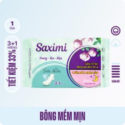 Băng vệ sinh Saximi thông dụng loại qua đêm