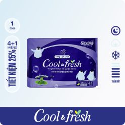 Băng vệ sinh Saximi Cool & Fresh loại ban đêm