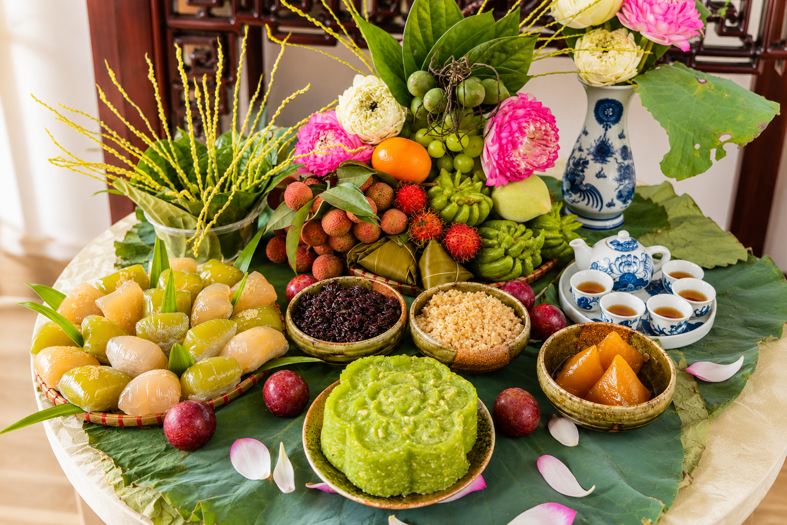 mâm cúng tết đoan ngọ