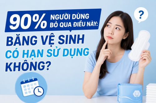 băng vệ sinh có hạn sử dụng không